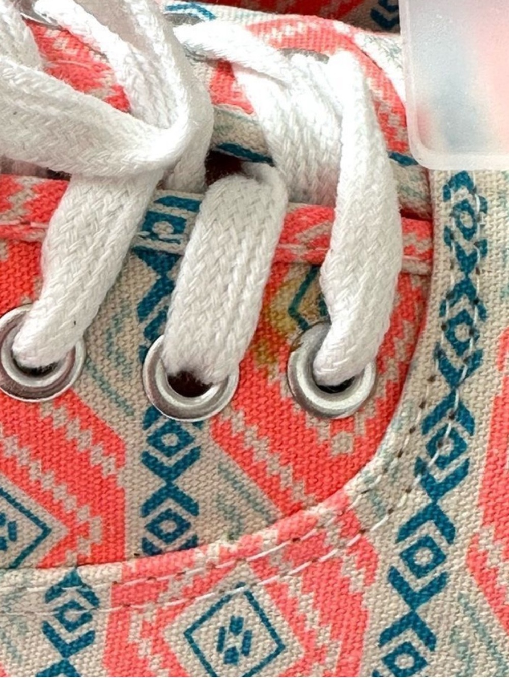 Aeropostale Neon Southwestern Tribal
Sneakers Boho Womens 10 NWT Blue Orange - Picture 8 of 8